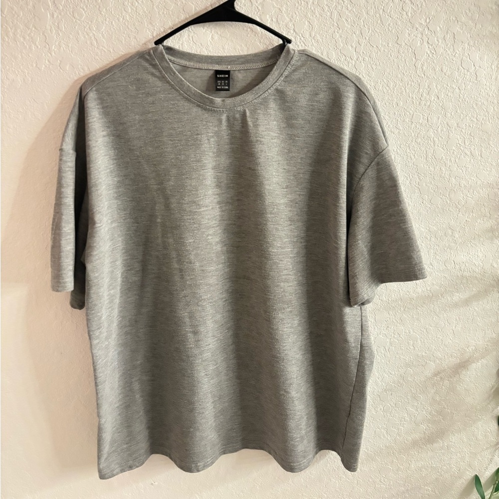 Gray shirt
